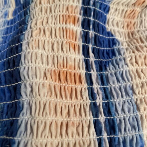 Quicksilver Side Tie Smocked Bikini Bottom Womens Size Small NEW Beach Vacation - Picture 8 of 9